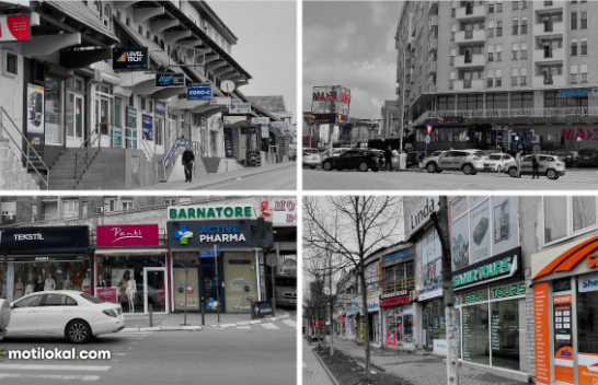 Motilokal ka shkruar për ndotjen vizuale/ Komuna e Prishtinës po largon reklamat vend e pavend