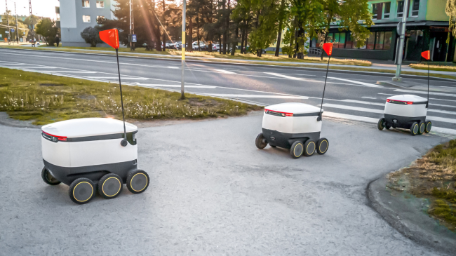 Robotët e dërgesave të ushqimit në shënjestër të grabitësve në SHBA