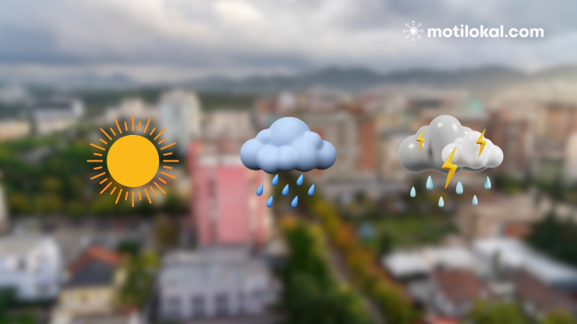 Parashikimi i motit për të enjten në Shqipëri