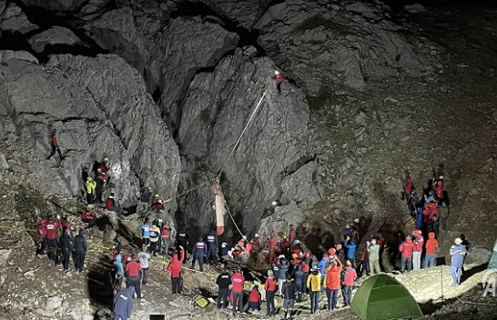 Tetë ditë në shpellë, shpëtohet eksploruesi amerikan në Turqi