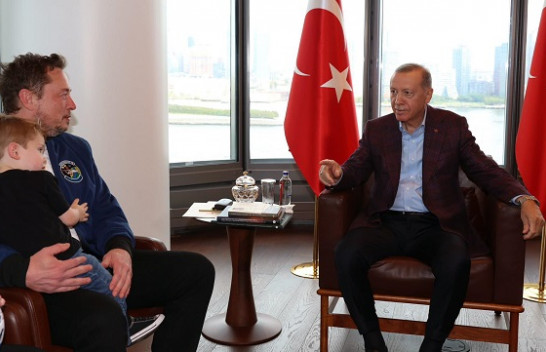 Erdoğan takon Elon Musk, ja çfarë biseduan
