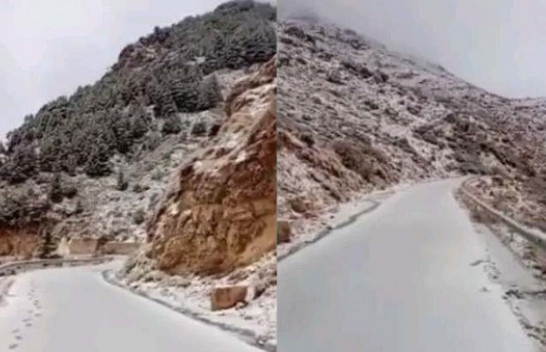 Algjeri, pas shumë muajsh thatësirë, rikthehen reshjet e shiut dhe borës
