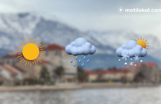Borë dhe ftohtë, ky është parashikimi i motit për fundjavë në Mal të Zi