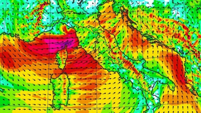 Italia goditet nga erërat e forta deri në 223 km/h
