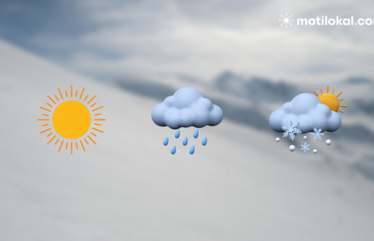 Ja si pritet të mbajë moti të martën në Kosovë