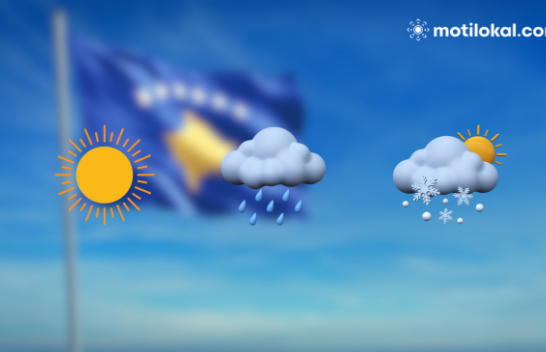 Ja si pritet të mbajë moti në Ditën e Pavarësisë së Kosovës