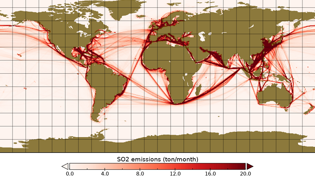 Satelitët zbulojnë ndikimin e ndotjes nga transporti në retë