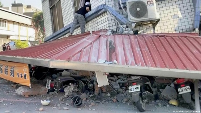 Tajvan, të vdekur dhe qindra të lënduar nga tërmeti më i fortë në 25 vjet