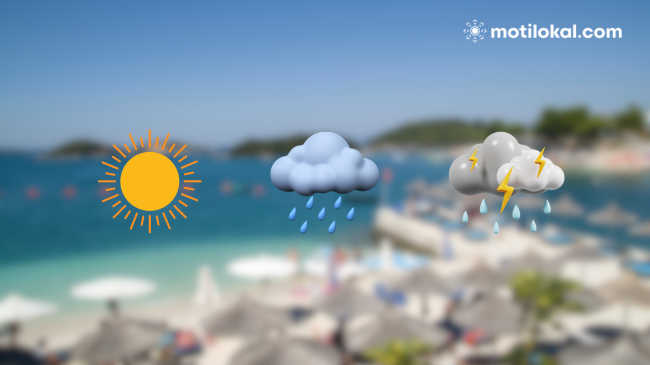 Parashikimi i motit të martën në Shqipëri