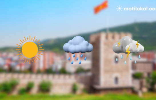 Vapë përvëlues të premten në Maqedoni