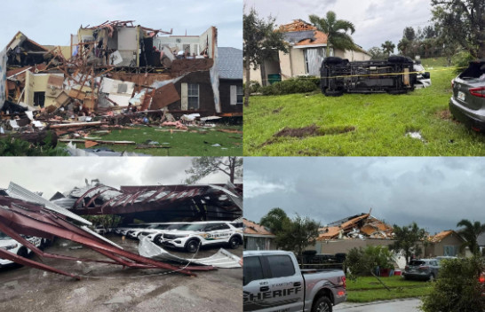 Uragani Milton zbarkon në Florida, shkakton përmbytje të rrezikshme