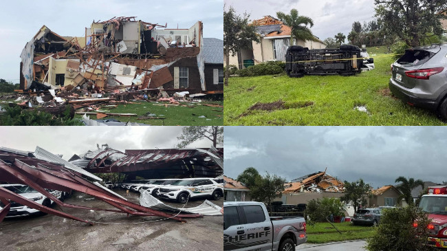 Uragani Milton zbarkon në Florida, shkakton përmbytje të rrezikshme