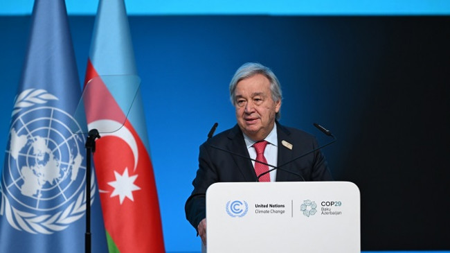 Guterres apelon për veprim urgjent drejt objektivave të klimës