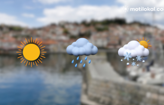 Parashikimi i motit për ditët e para të dhjetorit në Maqedoni