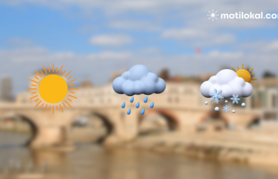 Kështu do të mbajë moti të mërkurën në Maqedoni