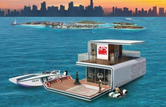 E ardhmja e sigurisë në ujë: Dubai po ndërton stacionin e parë policor lundrues