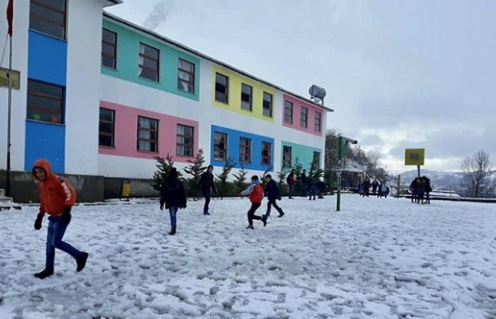 Kushtet e rënduara të motit, Ministria e Arsimit: Pezullohet përkohësisht mësimi në 77 shkolla të Shqipërisë