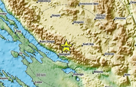 Tërmet i fuqishëm godet Kroacinë, banorët dalin të alarmuar nga shtëpitë e tyre