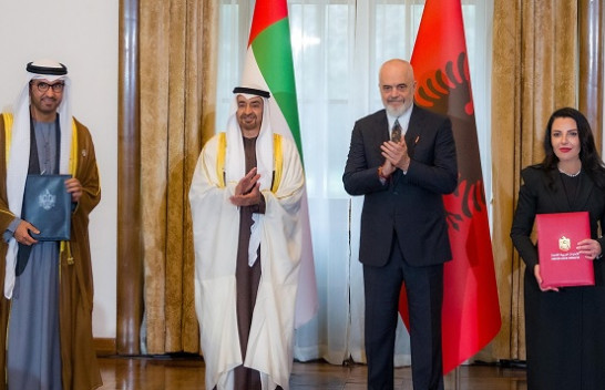 Shqipëria dhe Emiratet e Bashkuara Arabe forcojnë bashkëpunimin në energji dhe inovacion