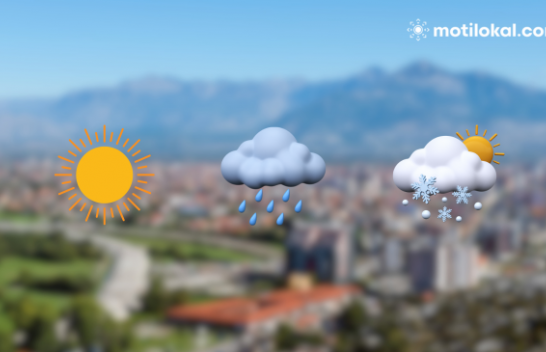Moti të mërkurën në Shkodër dhe disa qytete të tjera