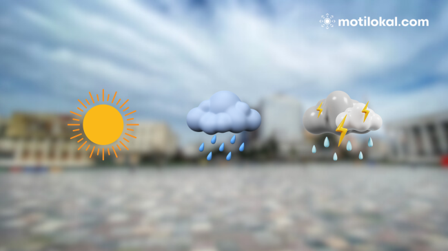 Parashikimi i motit në Shqipëri për të mërkurën