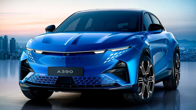 Kompania franceze Alpine prezantoi një tjetër model elektrik