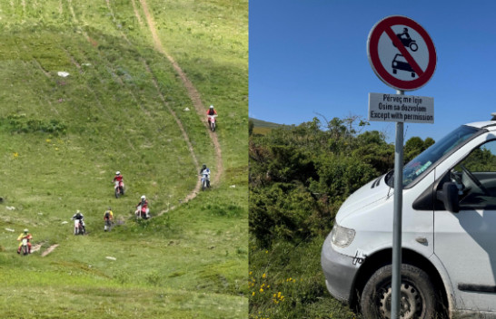 Paralajmërim nga AMMK: Aktivitetet ilegale me mjete motorike në Parkun Kombëtar “Sharri” do të ndëshkohen me masa ligjore