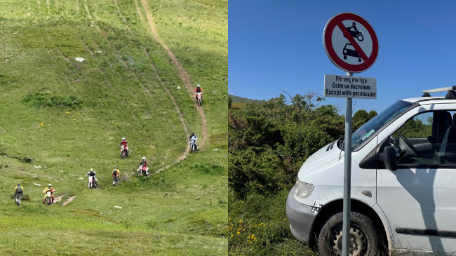 Paralajmërim nga AMMK: Aktivitetet ilegale me mjete motorike në Parkun Kombëtar “Sharri” do të ndëshkohen me masa ligjore
