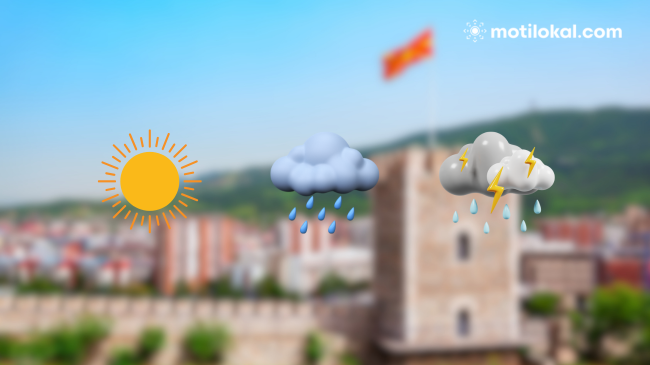 Parashikimi për të mërkurën: Si do të jetë moti në Maqedoni?