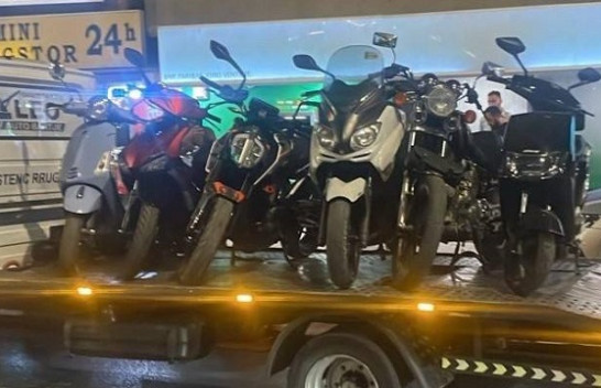 Sekuestrohen 73 motoçikleta në Prishtinë