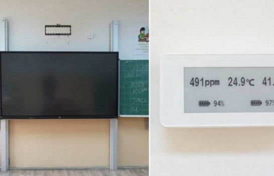 Për herë të parë, sensorë për monitorimin e ajrit në klasat e shkollave të Prishtinës