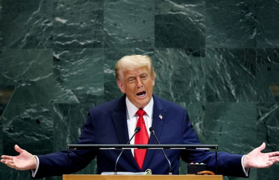 Trump i thotë OKB-së se ndryshimi i klimës është 'mashtrimi më i madh i bërë ndonjëherë'
