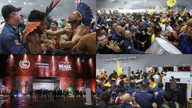 Kaos në Brazil: Protestuesit sulmojnë konferencën për ndryshimet klimatike