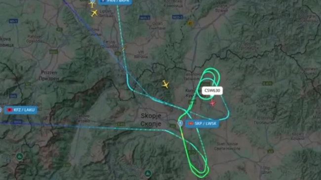 Erëra e forta trazojnë trafikun ajror në Shkup, dy aeroplanë detyrohen të aterojnë në Prishtinë
