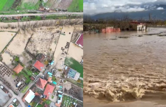 Reshjet e shiut izolojnë fshatra në Maliq e Pogradec, dhjetëra banorë të bllokuar