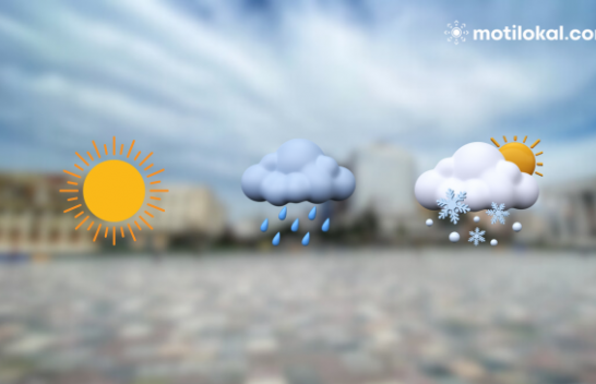 Moti në Shqipëri për të hënën dhe ditët në vijim