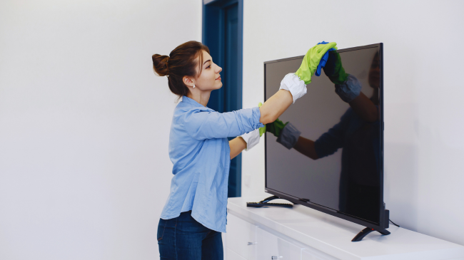 Si ta pastroni në mënyrë të sigurt ekranin e televizorit pa e dëmtuar atë
