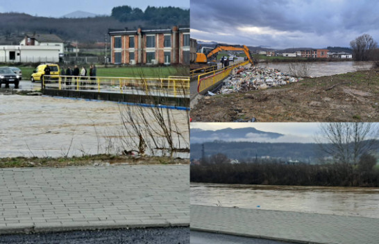 Situatë e vështirë nga reshjet e shiut në Gjakovë