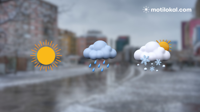 Moti në Kosovë këtë të martë
