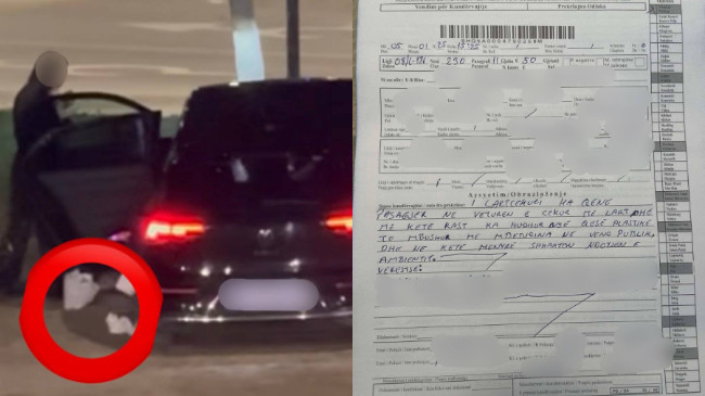 Bureku u kushton shtrenjtë: Vajzat gjobiten pasi hodhën mbeturina në Prishtinë