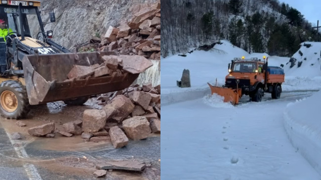 Kjo është situata në akset rrugore të Shqipërisë pas reshjeve atmosferike