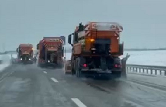 Gjendja e rrugëve pas reshjeve të borës në Kosovë