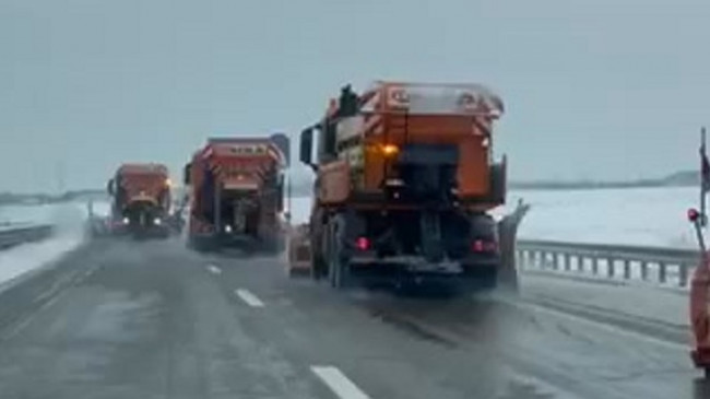 Gjendja e rrugëve pas reshjeve të borës në Kosovë