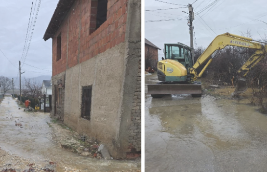 Reshjet po e shtojnë nivelin e ujërave në komunën e Drenasit, kërkohet kujdes
