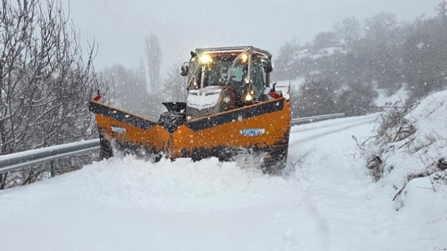 Reshje bore në Korçë, kjo është gjendja e rrugëve