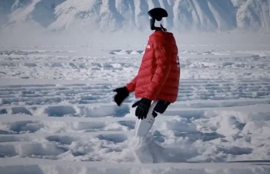 Roboti kinez humanoid bën më shumë se 130,000 hapa në temperatura deri në -47.4 gradë Celsius