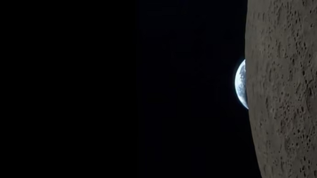 Astronauti i NASA-s regjistron moment të rrallë me iPhone kur Toka zhduket pas Hënës: “Një shans që vjen vetëm një herë në jetë”