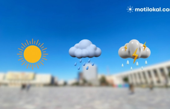 Njihuni me parashikimin e motit për këtë të martë në Shqipëri