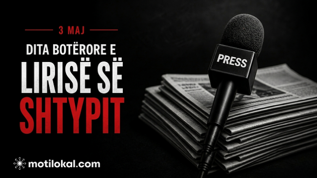 Sot shënohet Dita Botërore e Lirisë së Shtypit