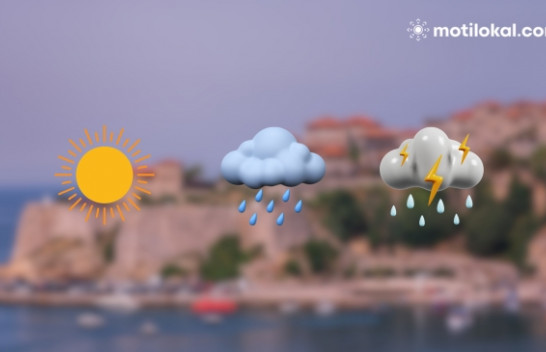 Parashikimi i motit: Çfarë na pret në fillim të javës në Mal të Zi?